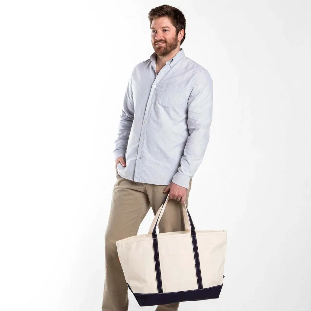 Sigma Psi Zeta Large Canvas Tote Bag