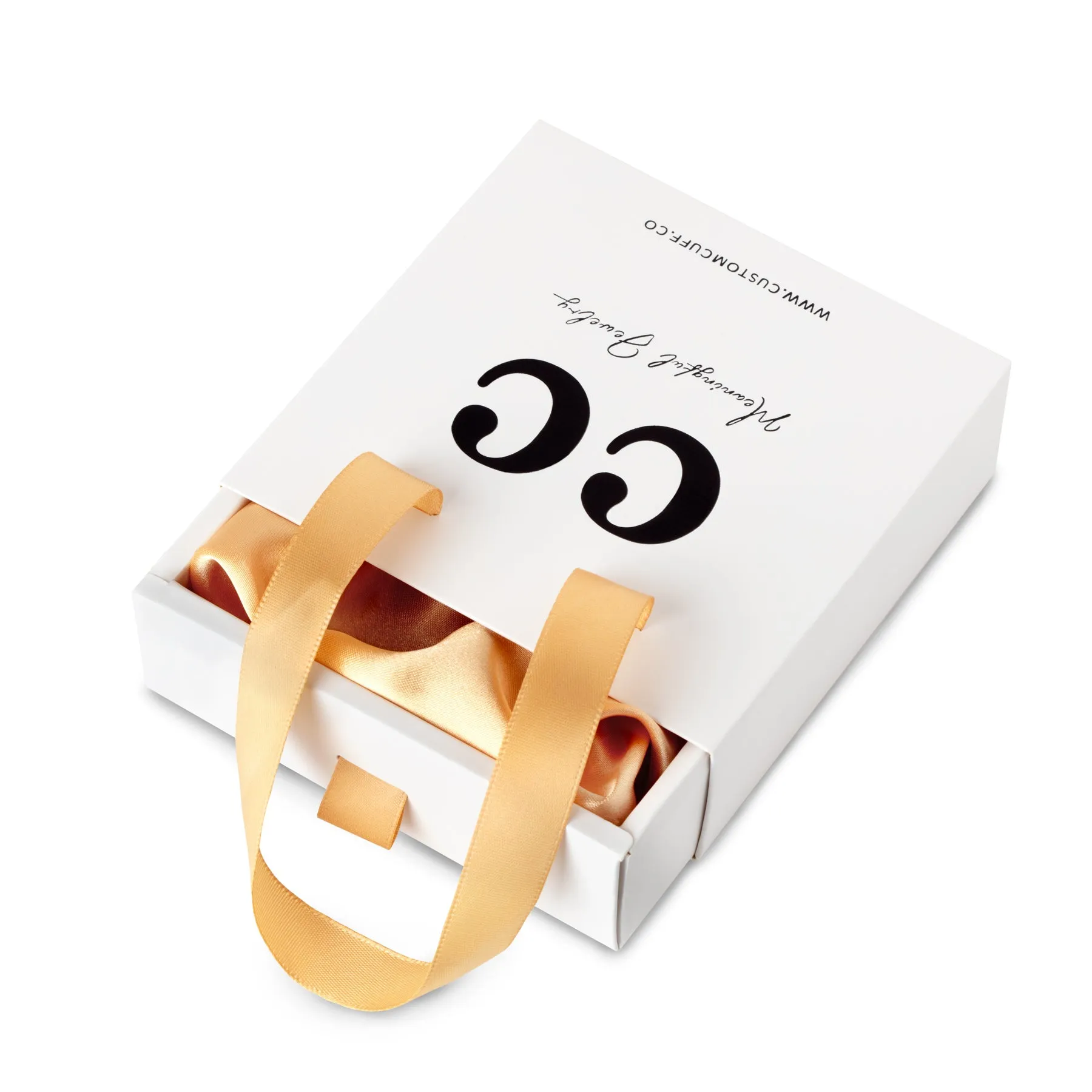 Signature White Gift Box Bag