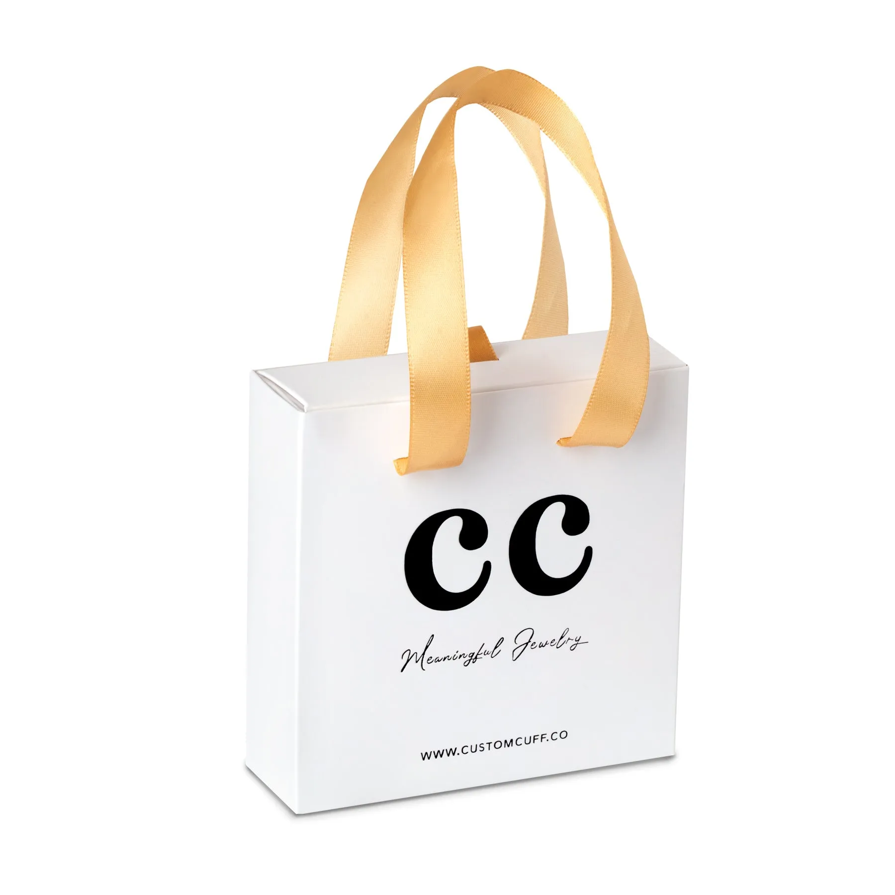 Signature White Gift Box Bag