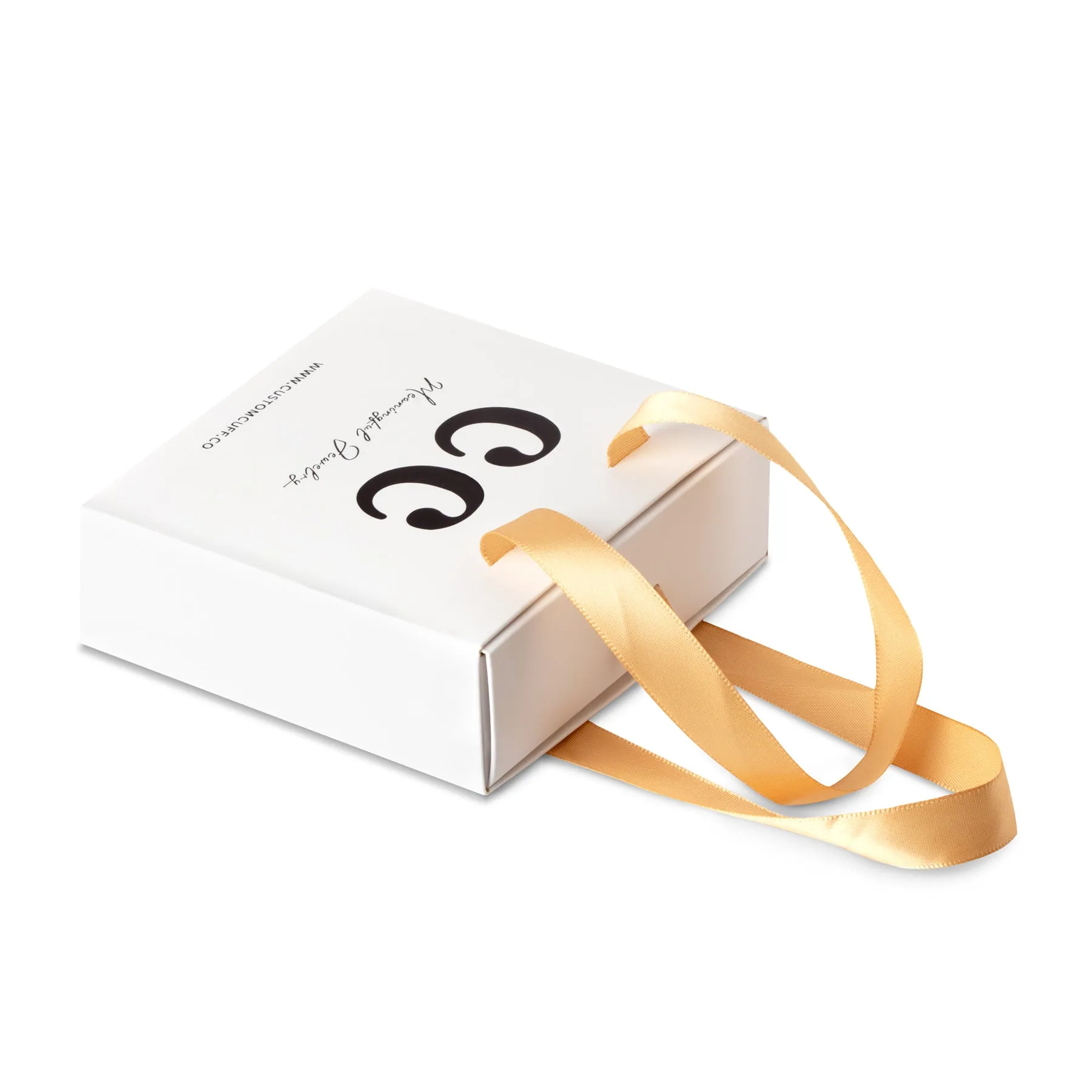 Signature White Gift Box Bag