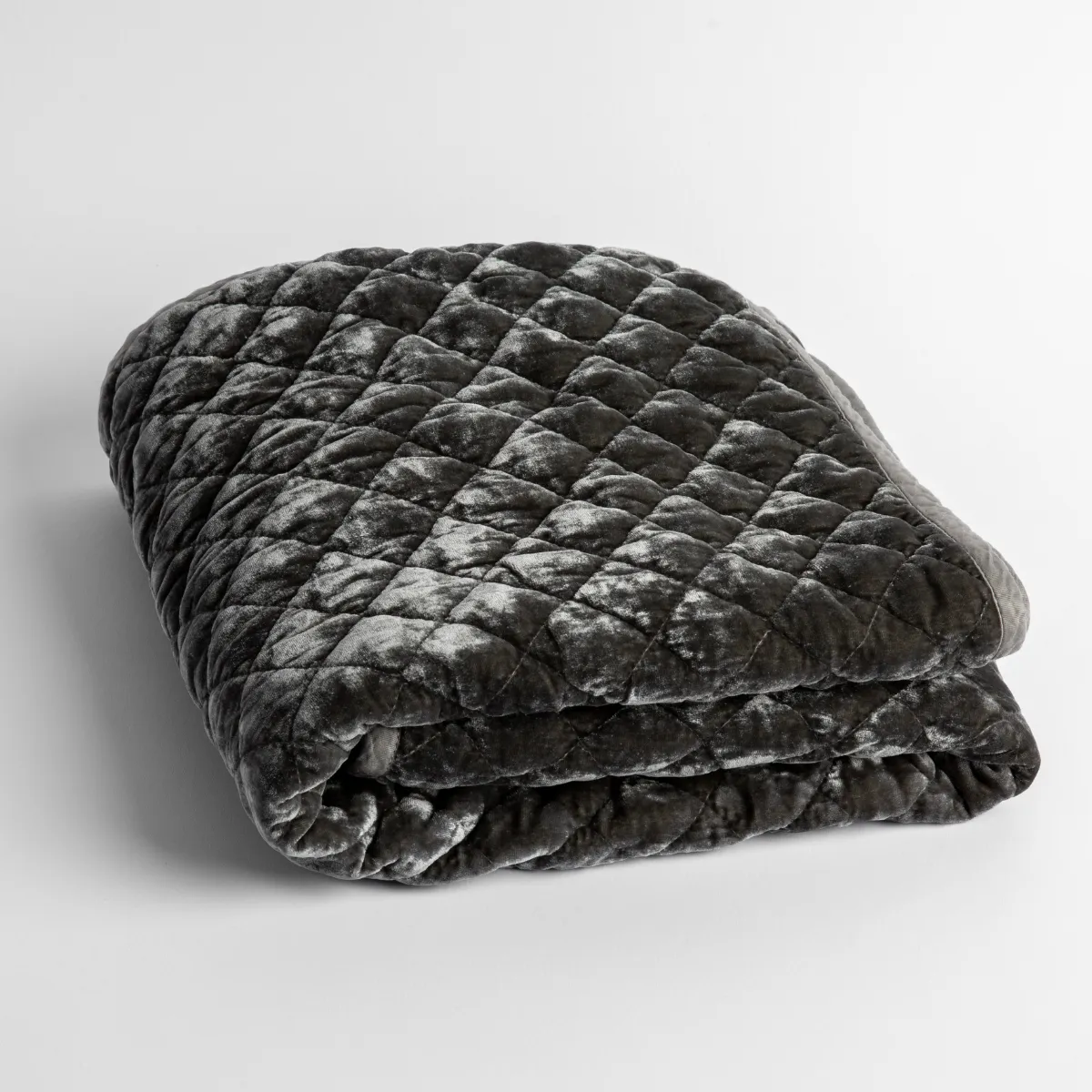 Silk Velvet Quilted Baby Blanket