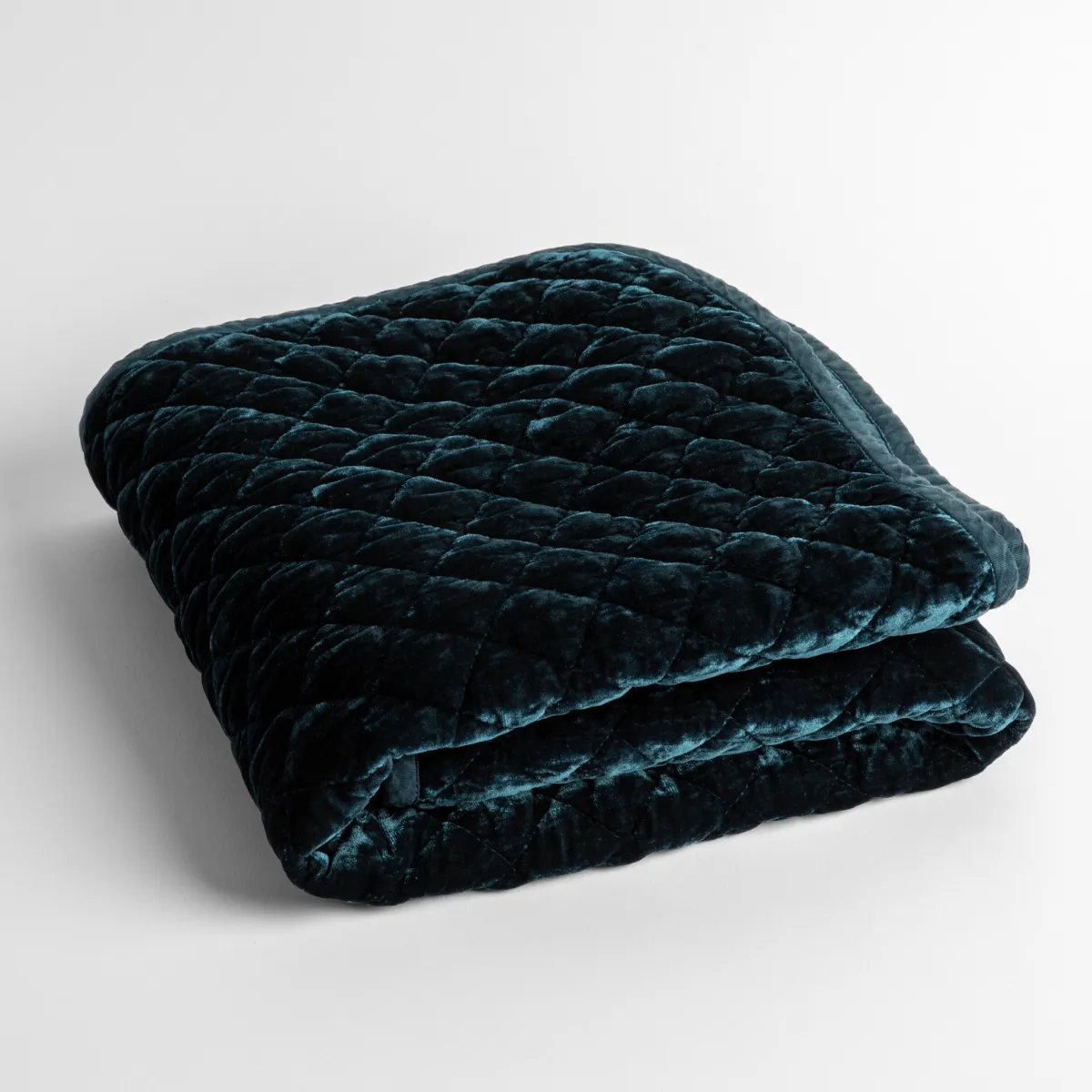 Silk Velvet Quilted Baby Blanket