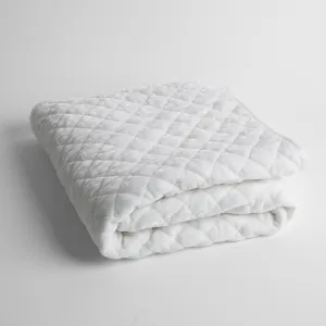 Silk Velvet Quilted Baby Blanket