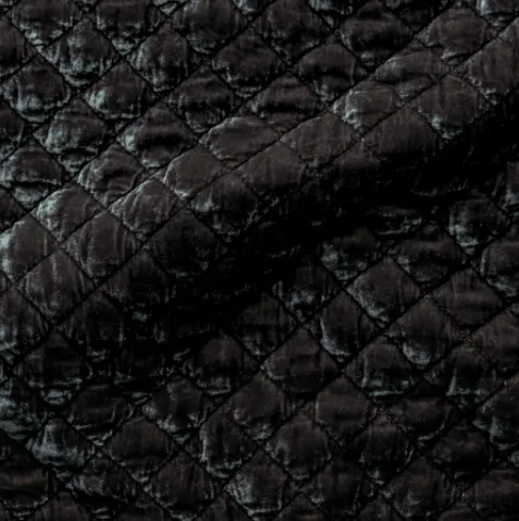 Silk Velvet Quilted Throw Blanket