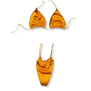 Silky Autumn String Bikini