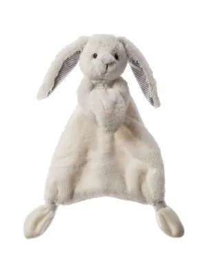 Silky Bunny Lovey - White