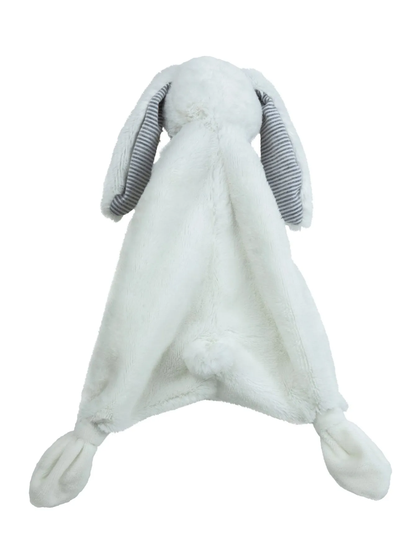 Silky Bunny Lovey - White