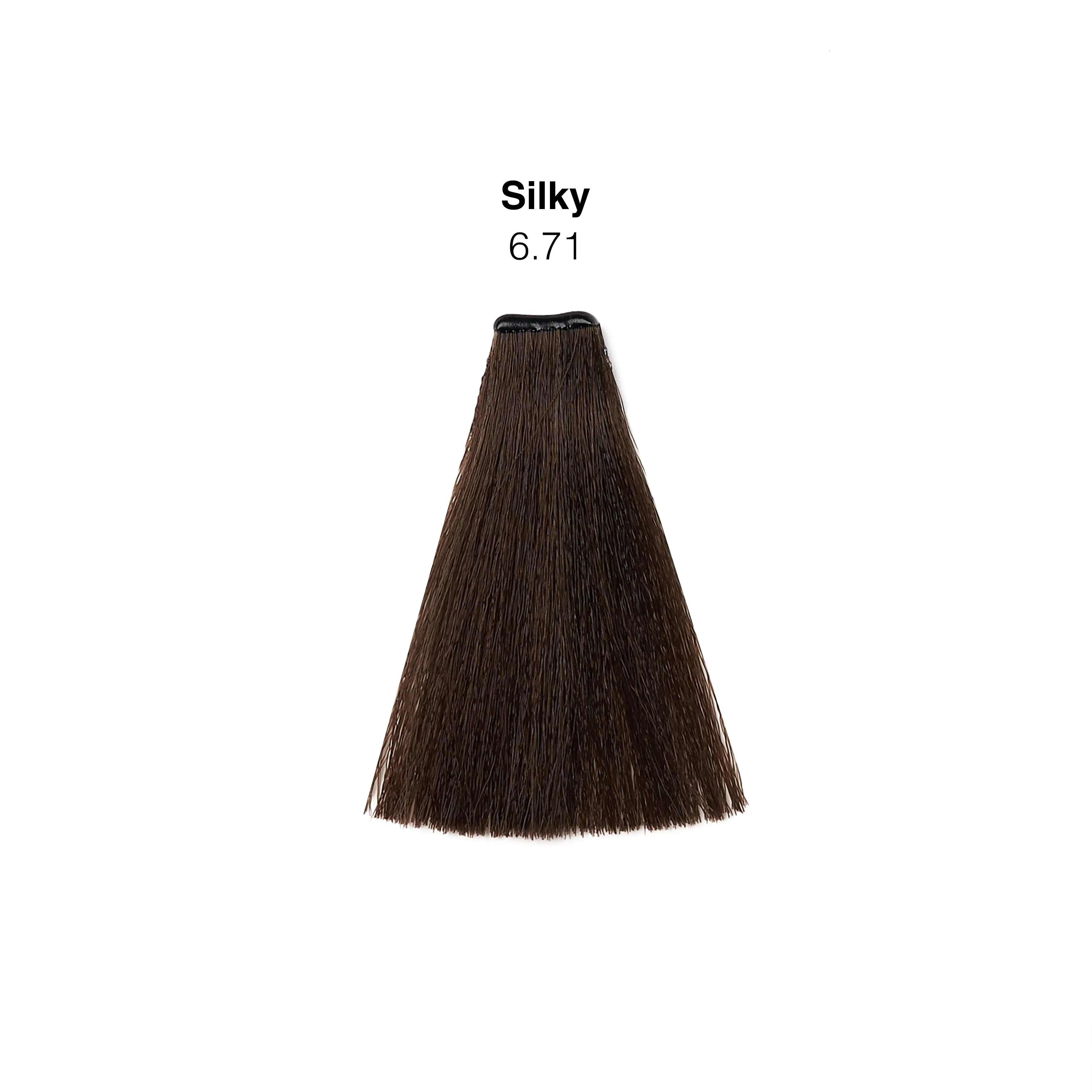 Silky - Coloration Cream - Cool Browns