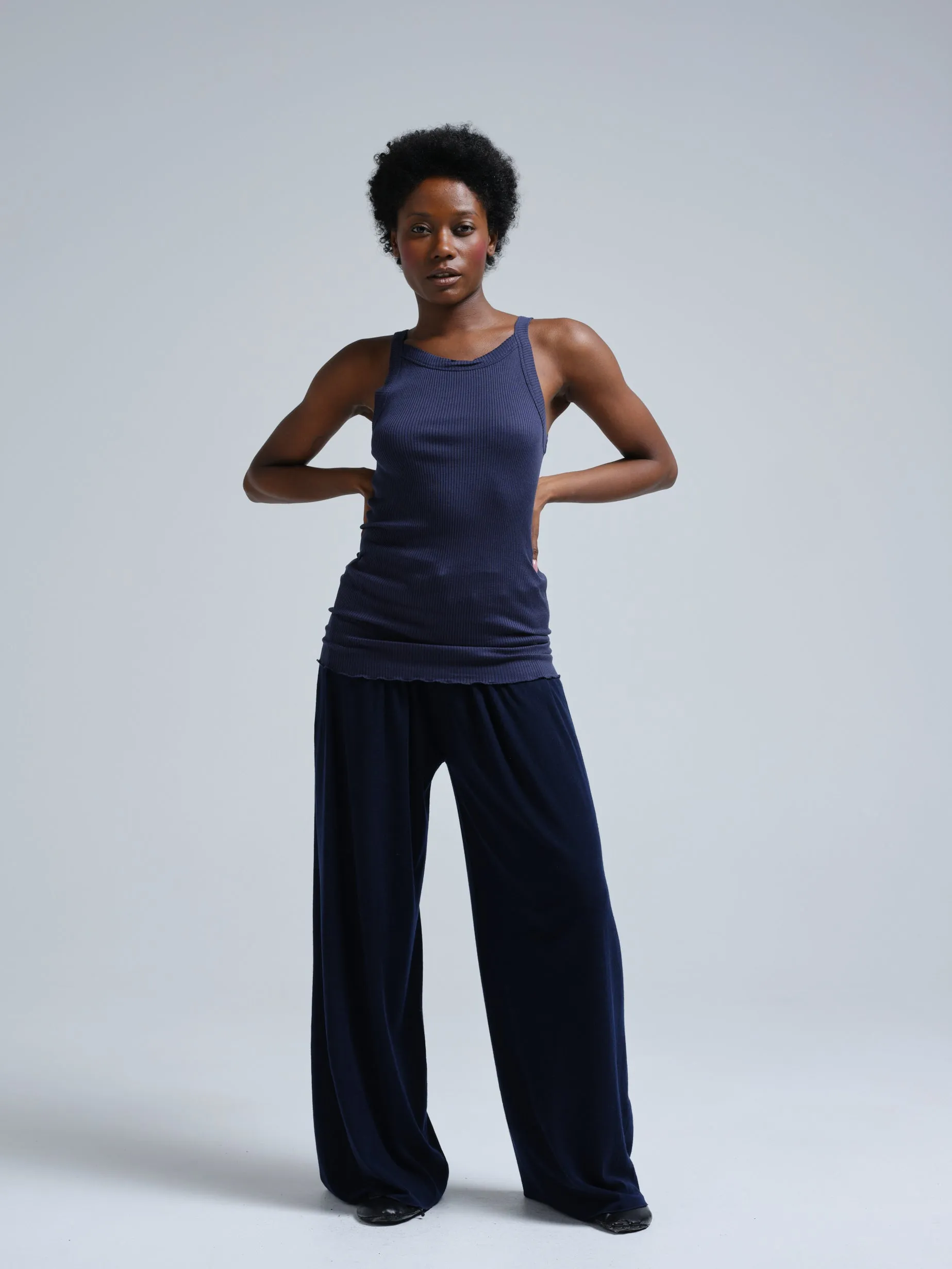 Silky Daze | Silk - Navy