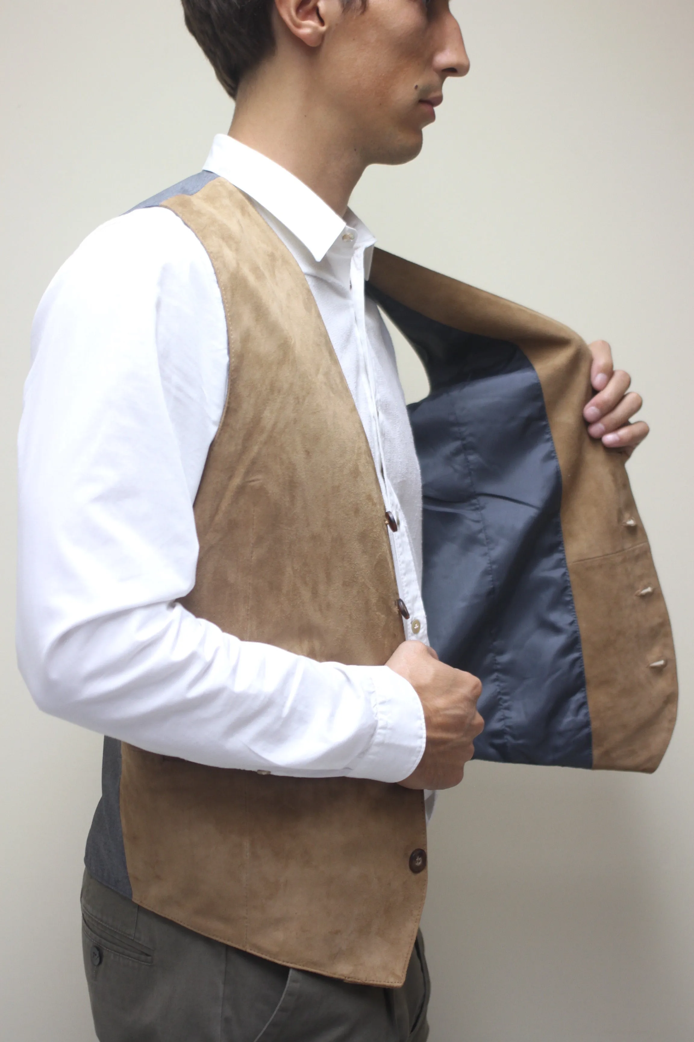 Silky Lambskin Vest