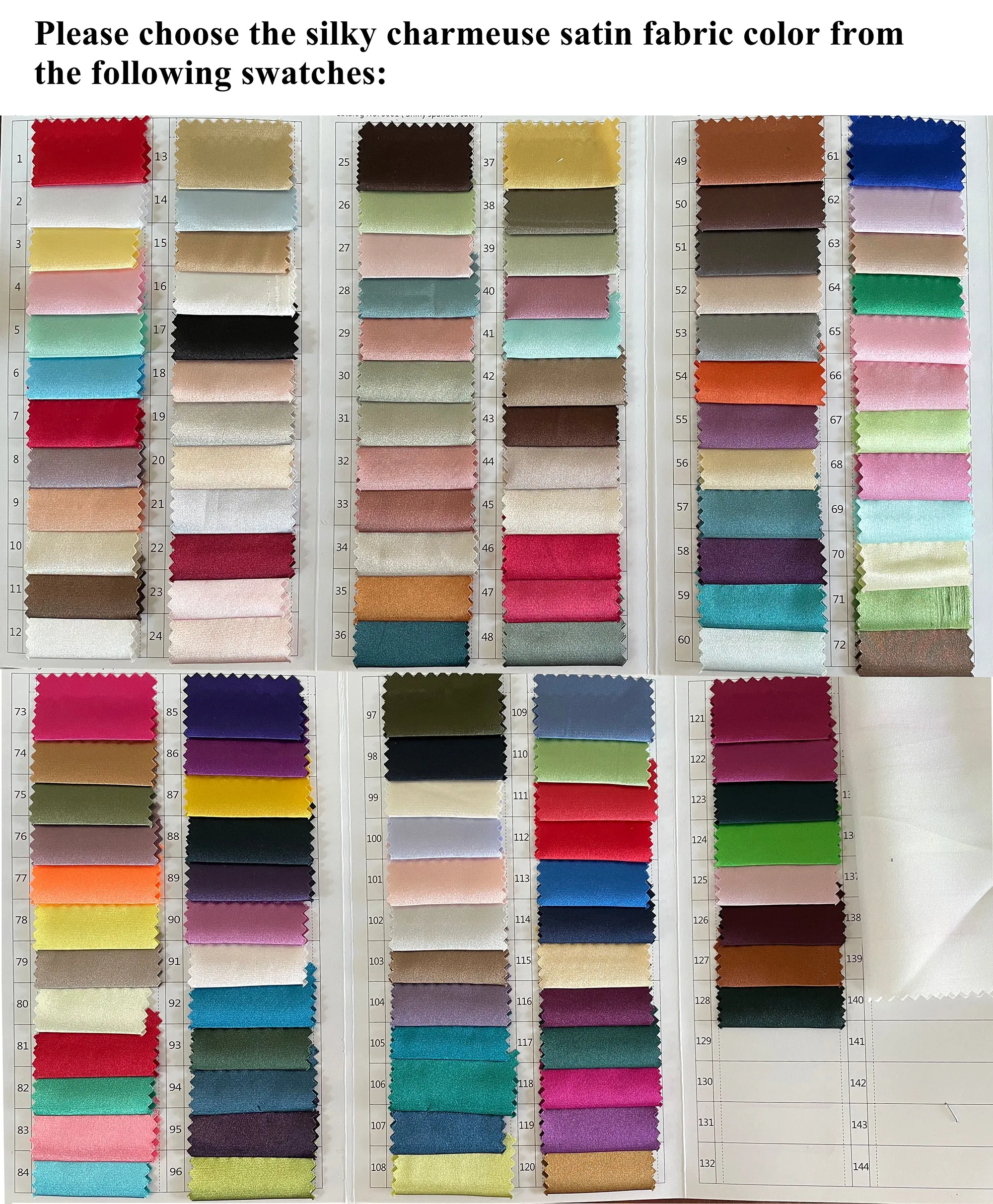 Silky Satin Swatch