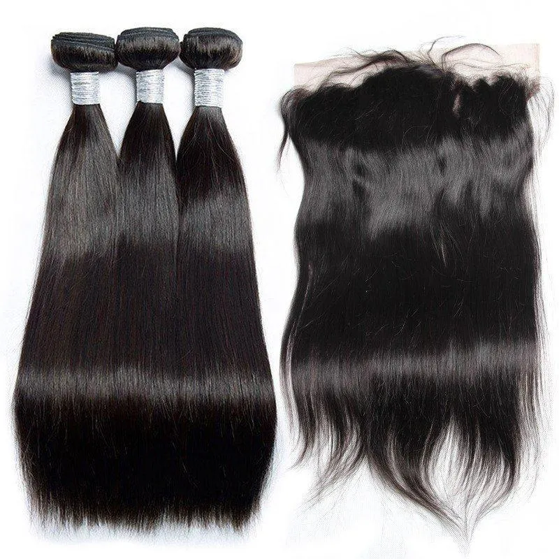 Silky Straight Bundle   Frontal Deal