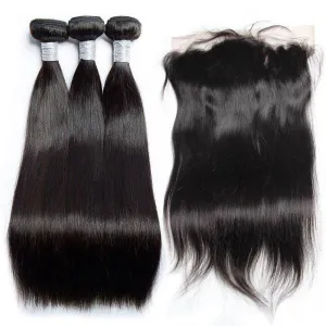 Silky Straight Bundle   Frontal Deal