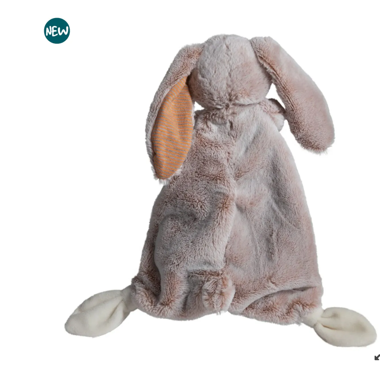 Silky Tan Bunny Lovey