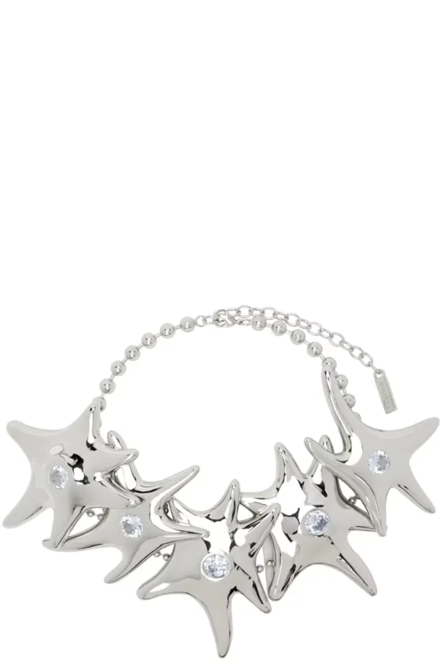 SILVER FULL STARRY CHOKER