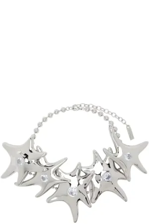 SILVER FULL STARRY CHOKER