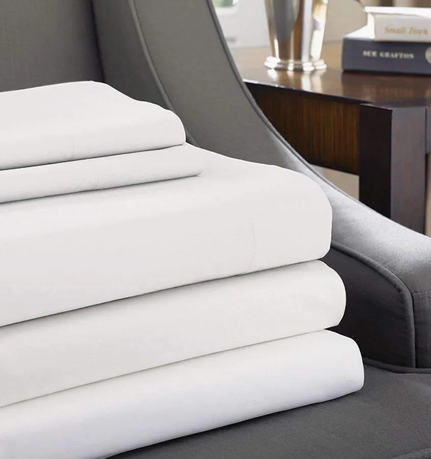Simply Celeste Flat Sheet by Sferra
