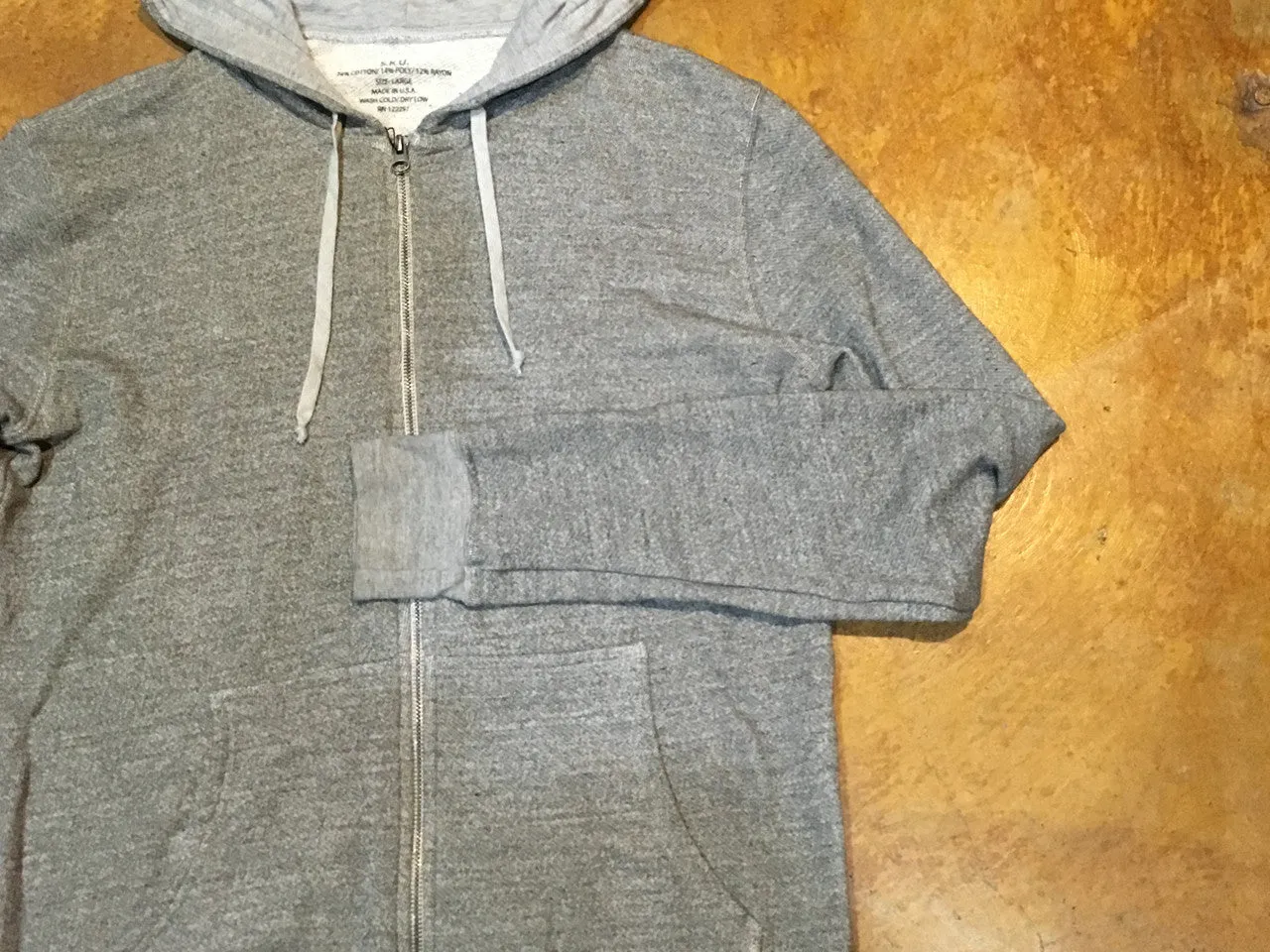 SK00041-FT Save Khaki United French Terry Zip Hoody