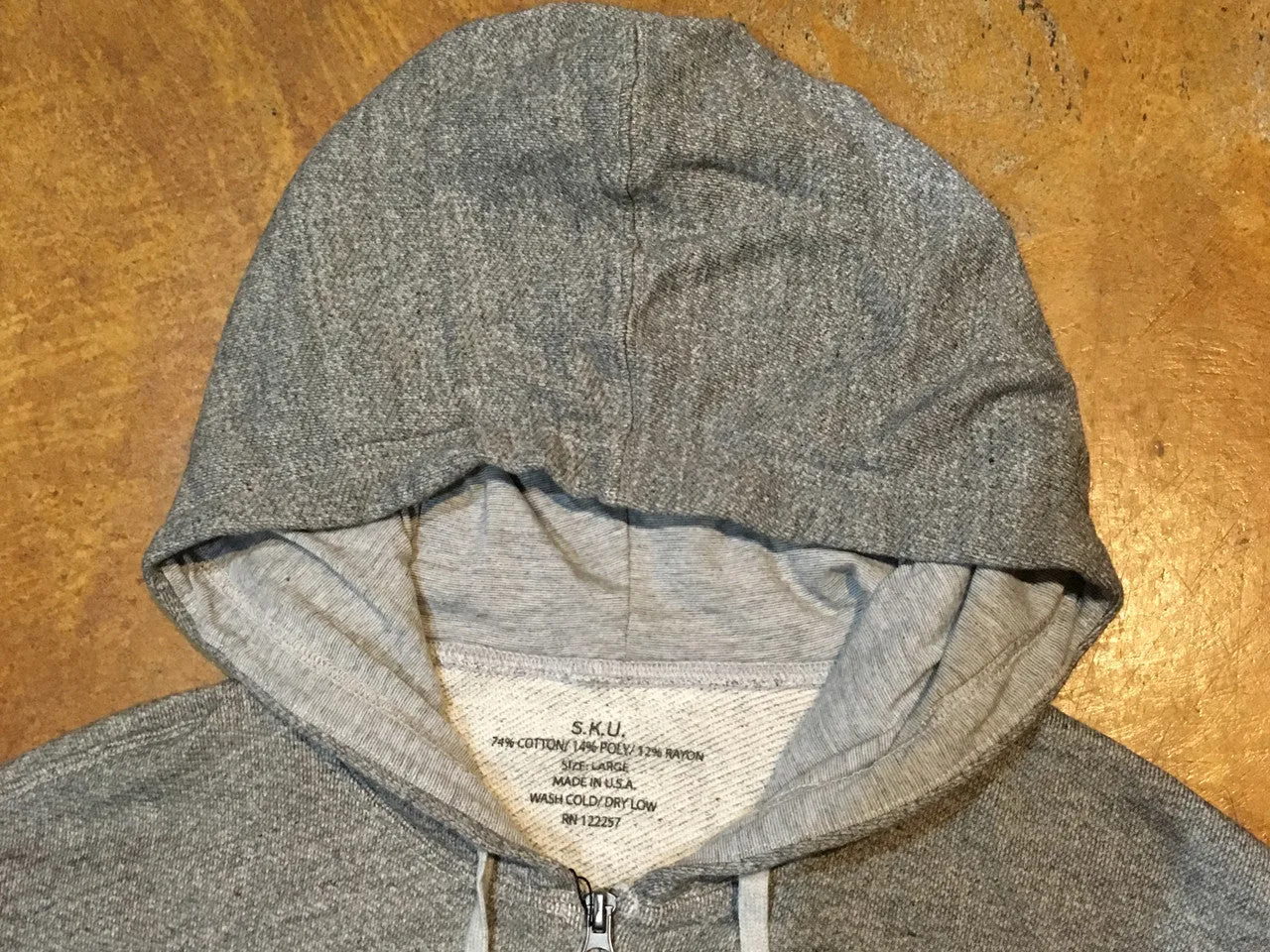 SK00041-FT Save Khaki United French Terry Zip Hoody