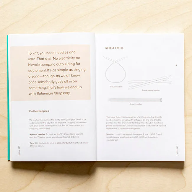 Skill Set: Beginning Knitting Book