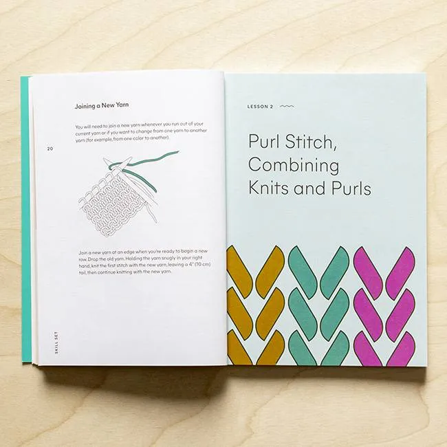 Skill Set: Beginning Knitting Book