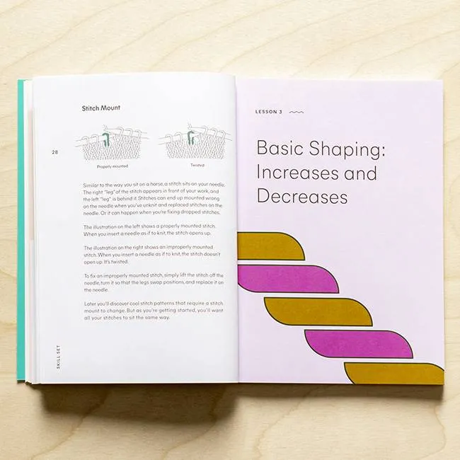 Skill Set: Beginning Knitting Book