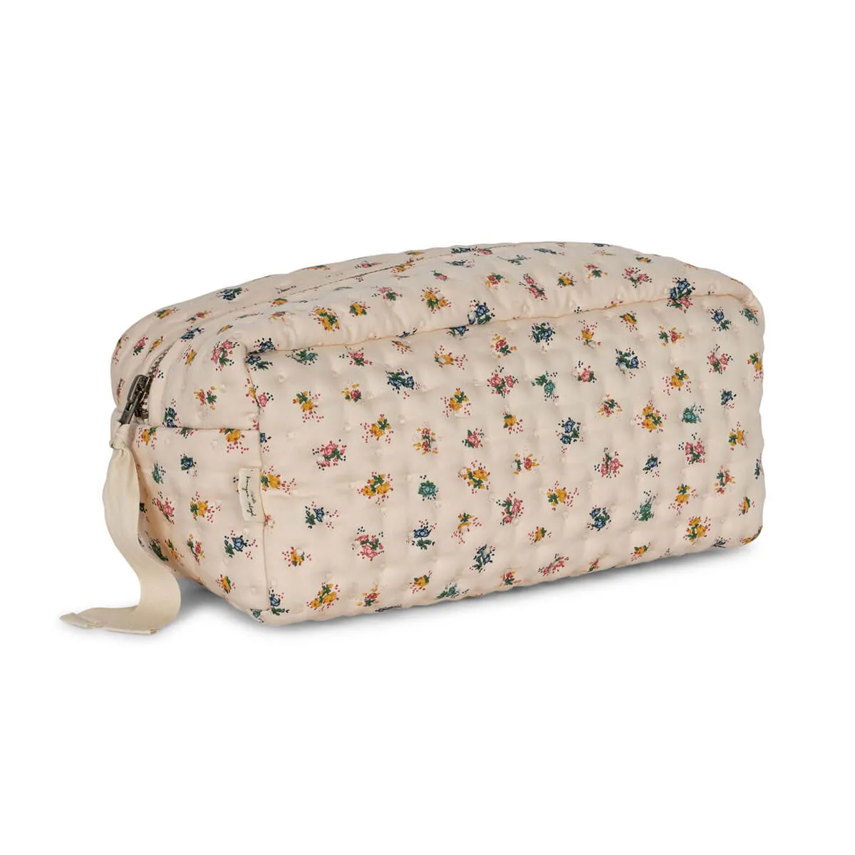 Small Quilted Toiletry Bag - Kleine gesteppte Wickeltasche / Kulturbeutel