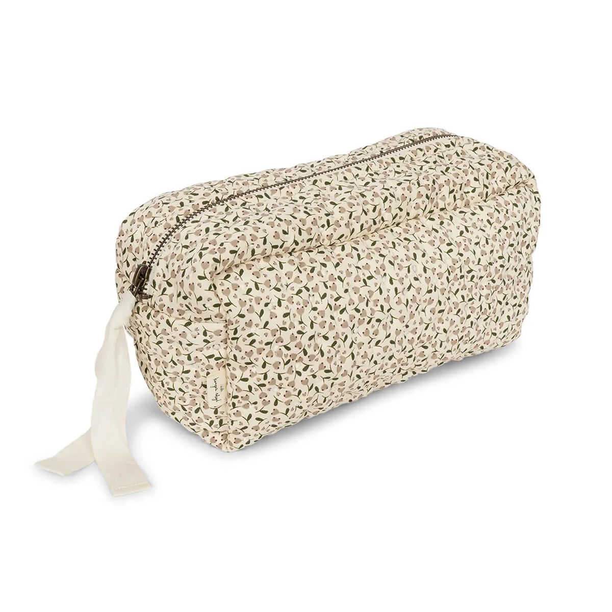 Small Quilted Toiletry Bag - Kleine gesteppte Wickeltasche / Kulturbeutel