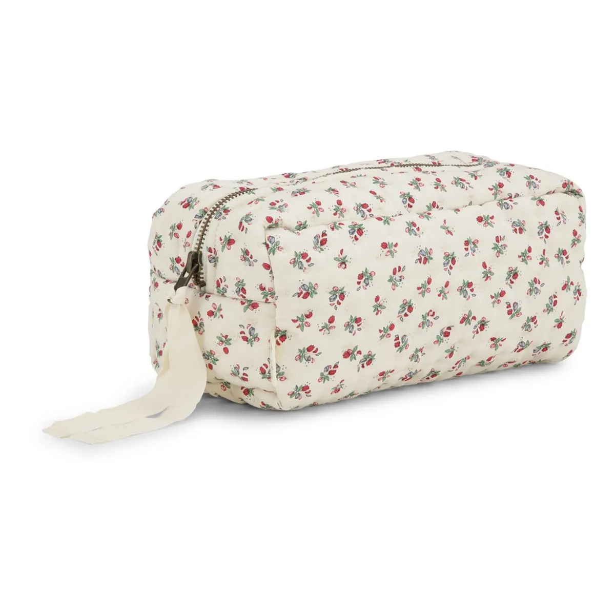 Small Quilted Toiletry Bag - Kleine gesteppte Wickeltasche / Kulturbeutel