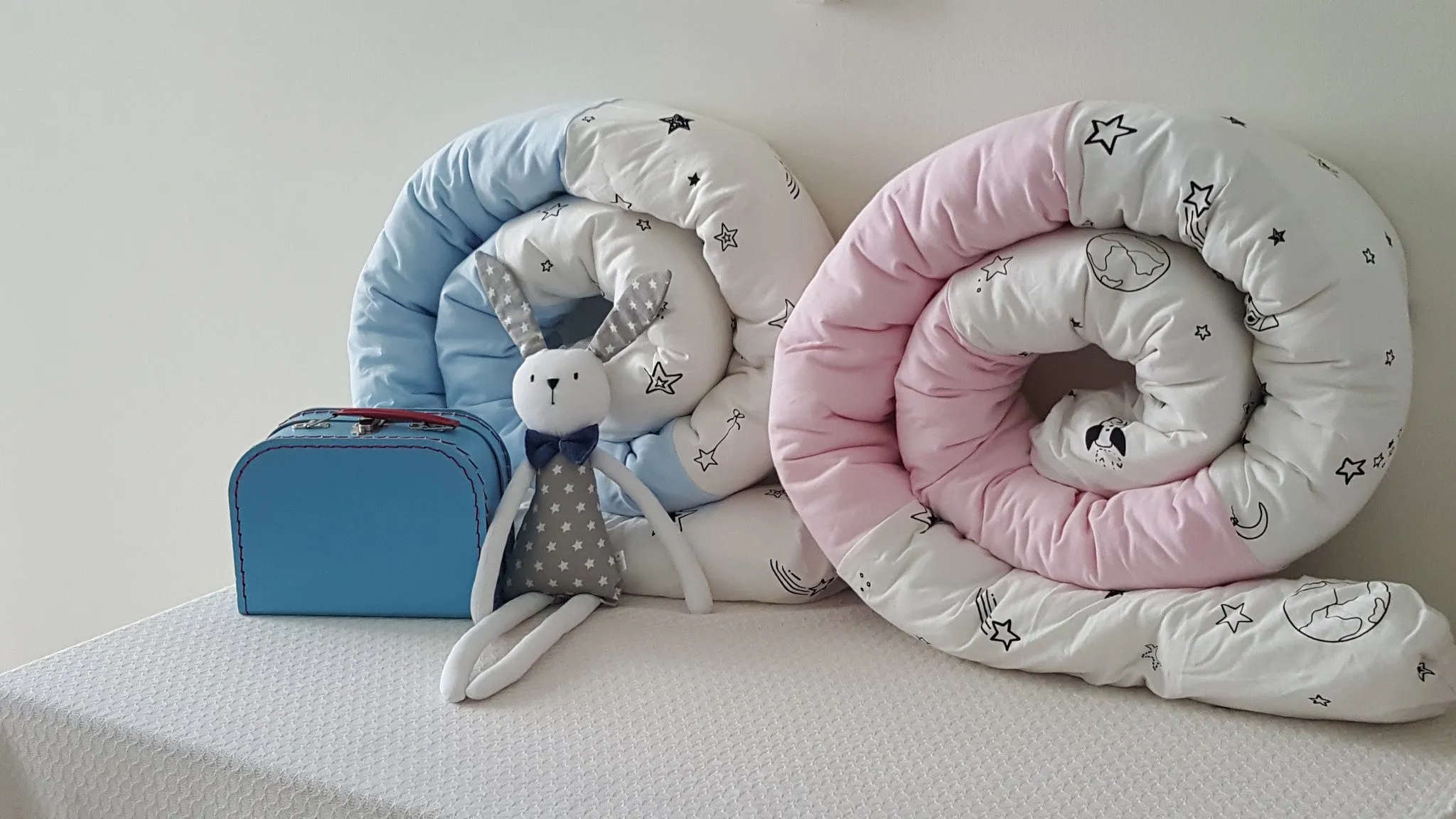 Snake Pillow- modern bumper