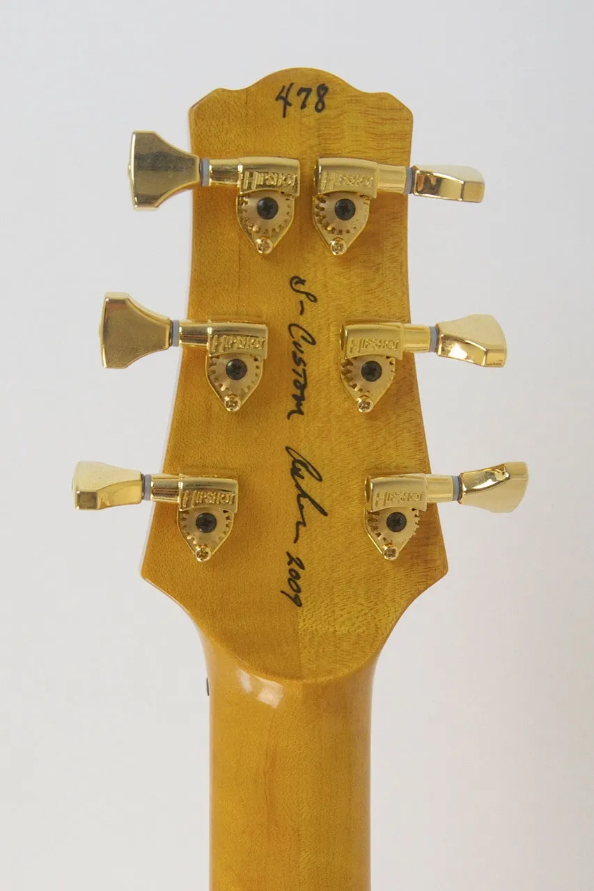 SOLD 2009 Asher S Custom™ Guitar, Faded Cherry Burst #478 - Previously Owned, Mint Condition - Like New!