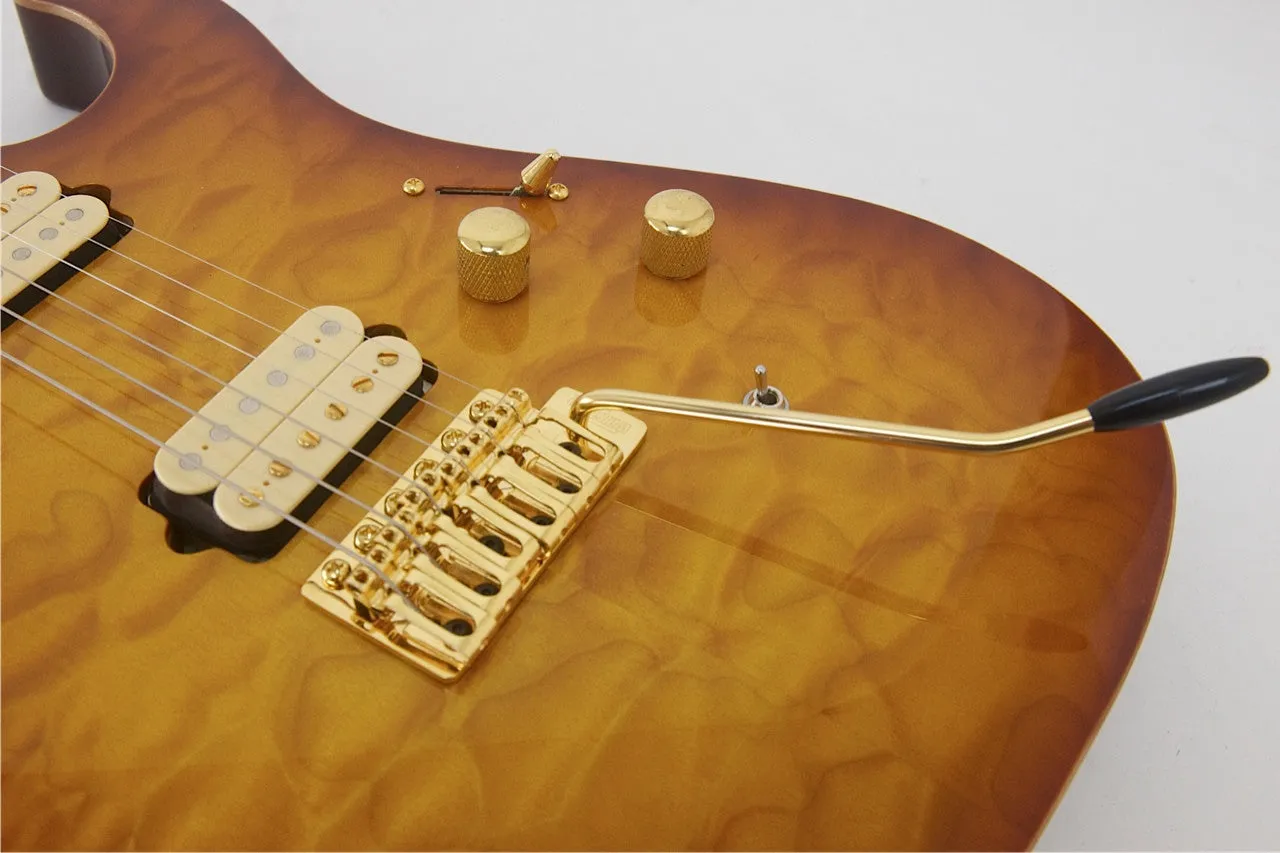 SOLD 2009 Asher S Custom™ Guitar, Faded Cherry Burst #478 - Previously Owned, Mint Condition - Like New!
