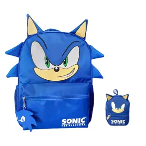 Sonic Schoolbag with Small Bag