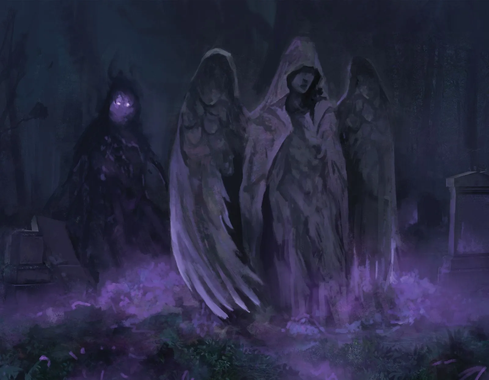 Specters Canvas Art