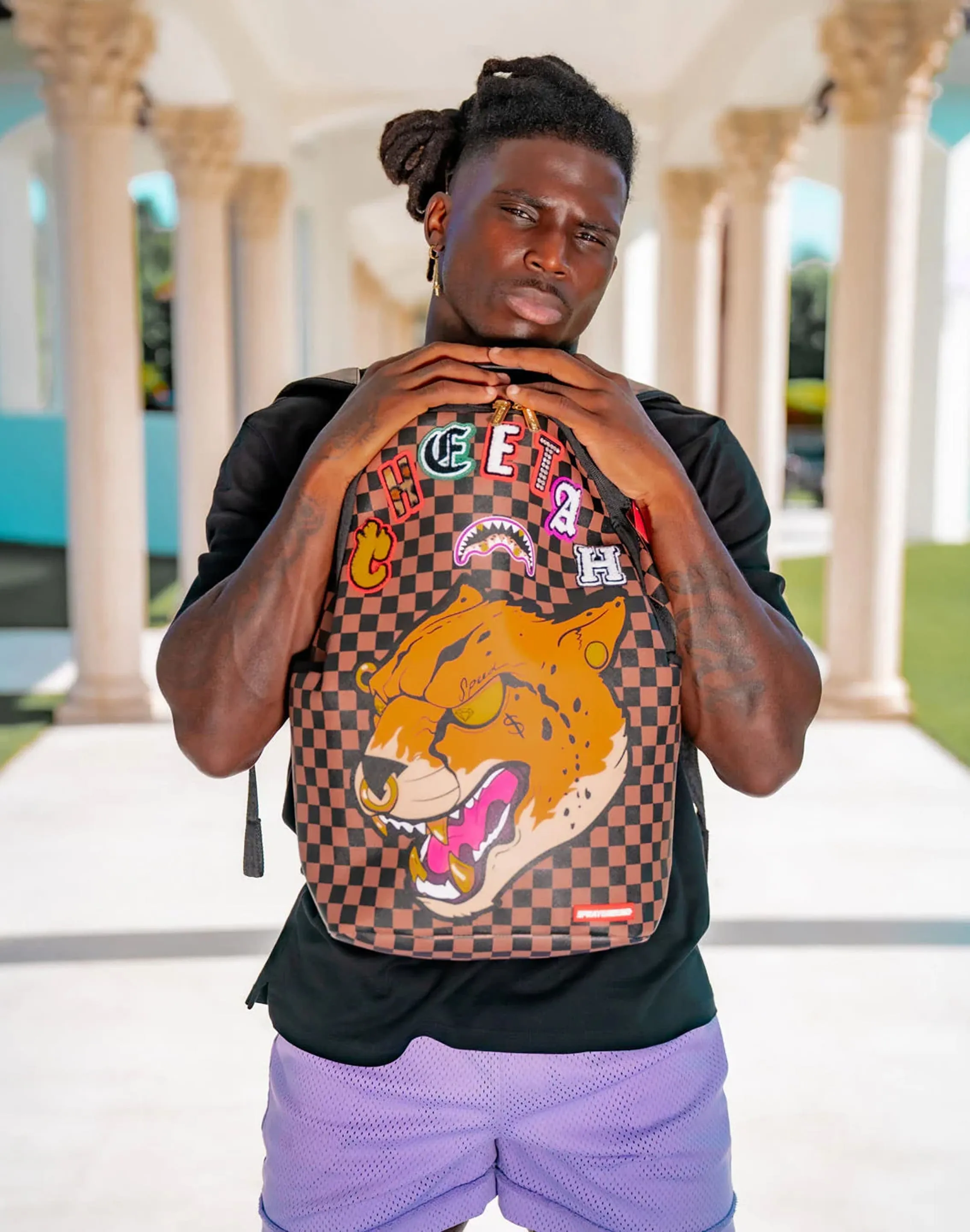 Sprayground Tyreek Hill Cheetah Speed Shark Backpack