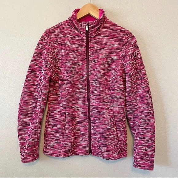 Spyder Women's Endure Space Dye Full Zip Mid Weight Stryke Fleece