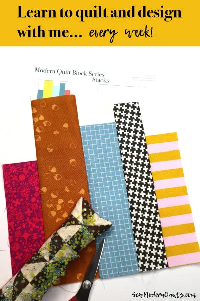 Stacks Quilt Block Pattern