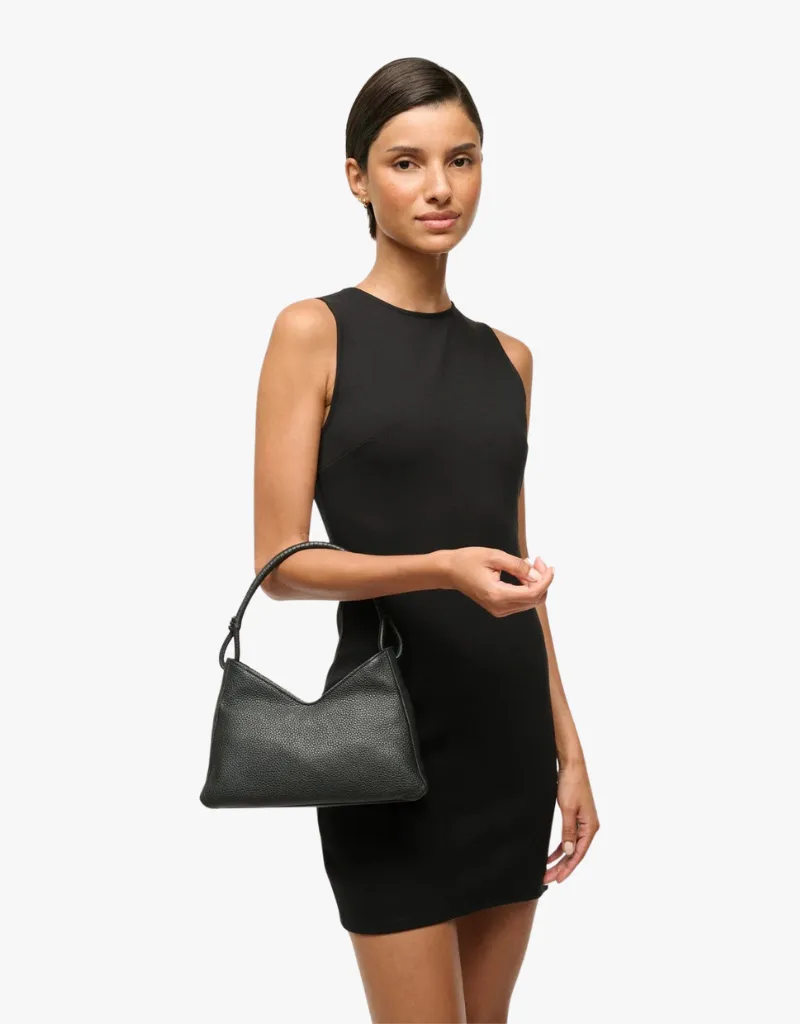 Staud Valerie Shoulder Bag in Black