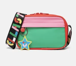 Stella McCartney - Color Block Camera Bag with Logo Tape