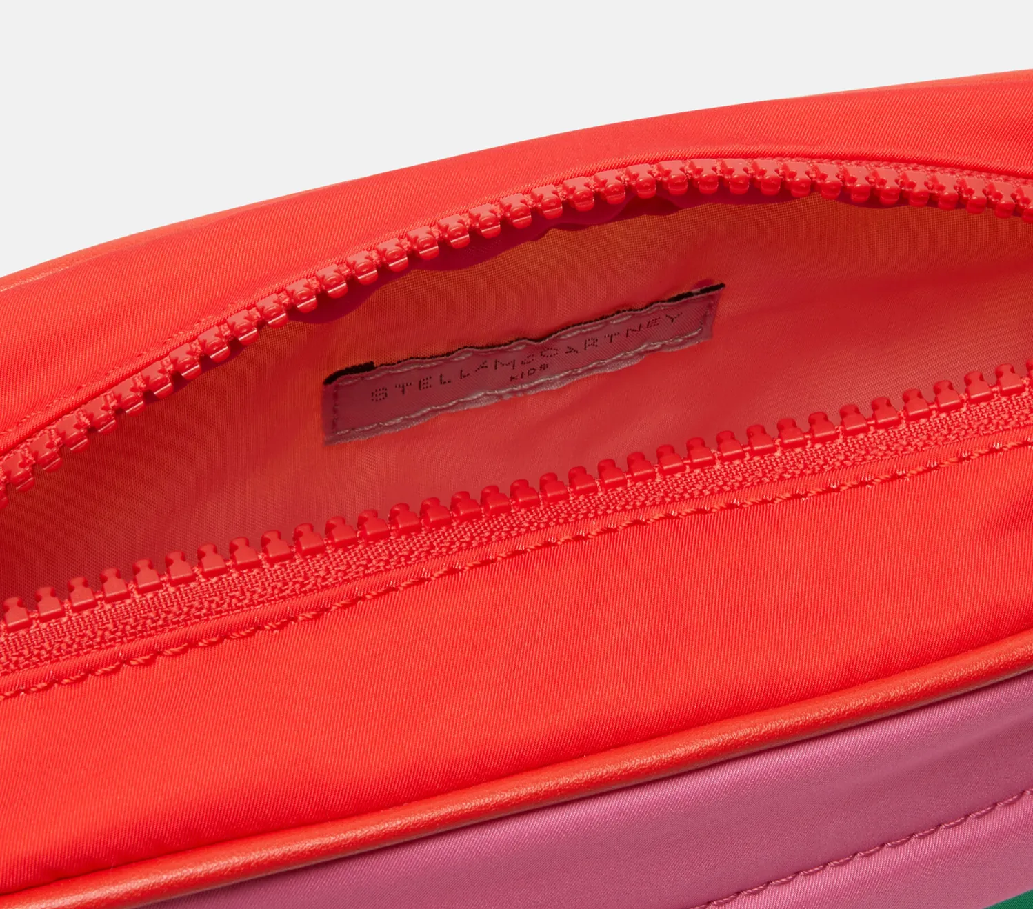 Stella McCartney - Color Block Camera Bag with Logo Tape