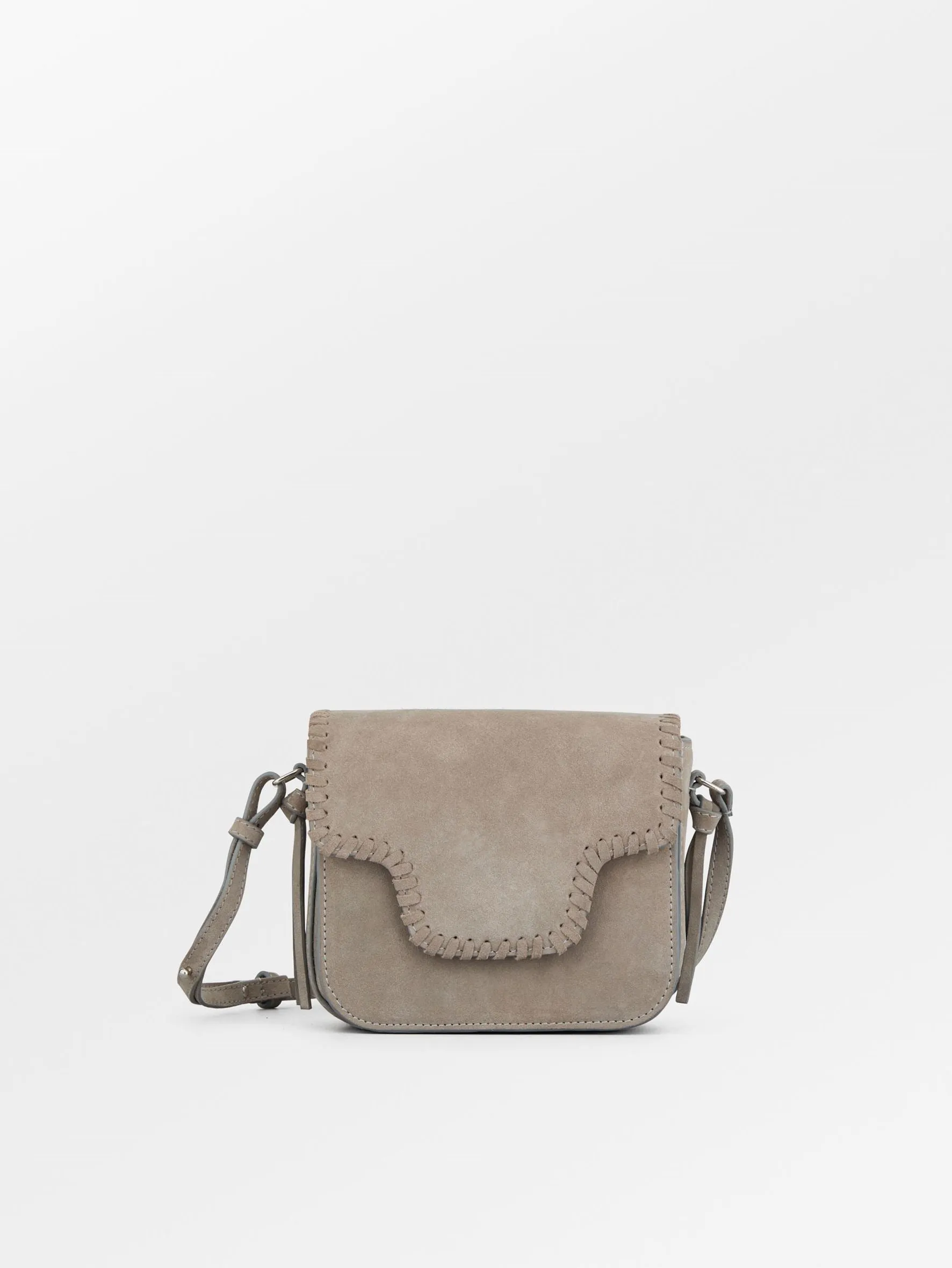 Suede Veg Iris Braid Bag