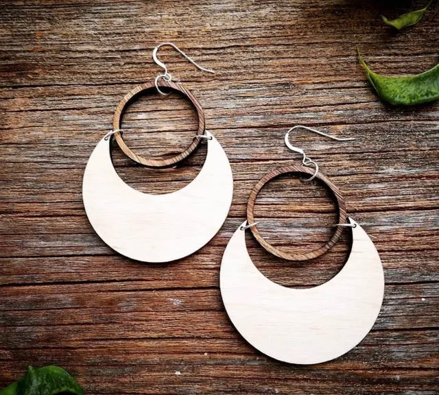 SUPER MOON ECLIPSE EARRING