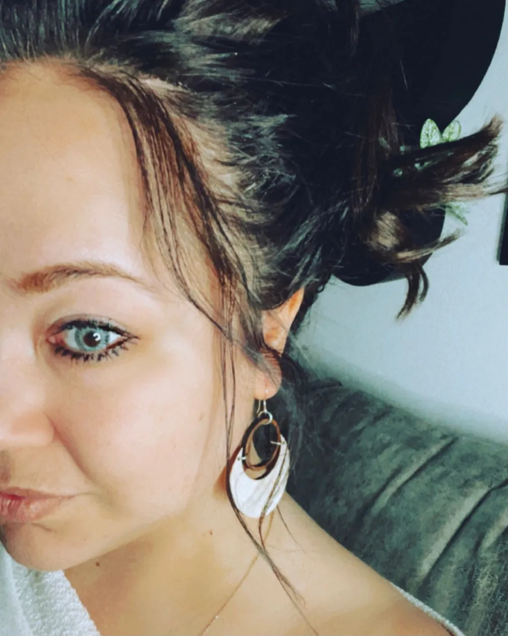 SUPER MOON ECLIPSE EARRING