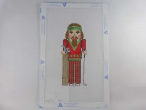 Susan Roberts Needlepoint Design, Inc. 4254 Nutcracker, Red Sweater