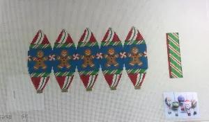 Susan Roberts Needlepoint Designs 5258 Gingerbread Hot Air Balloon