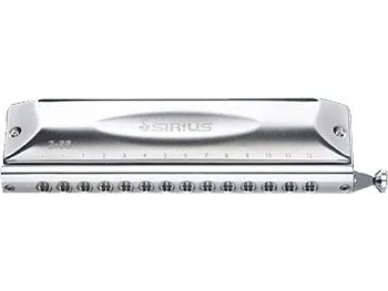 Suzuki S-56C 'Sirius 14-Hole Cross' Chromatic Harmonica