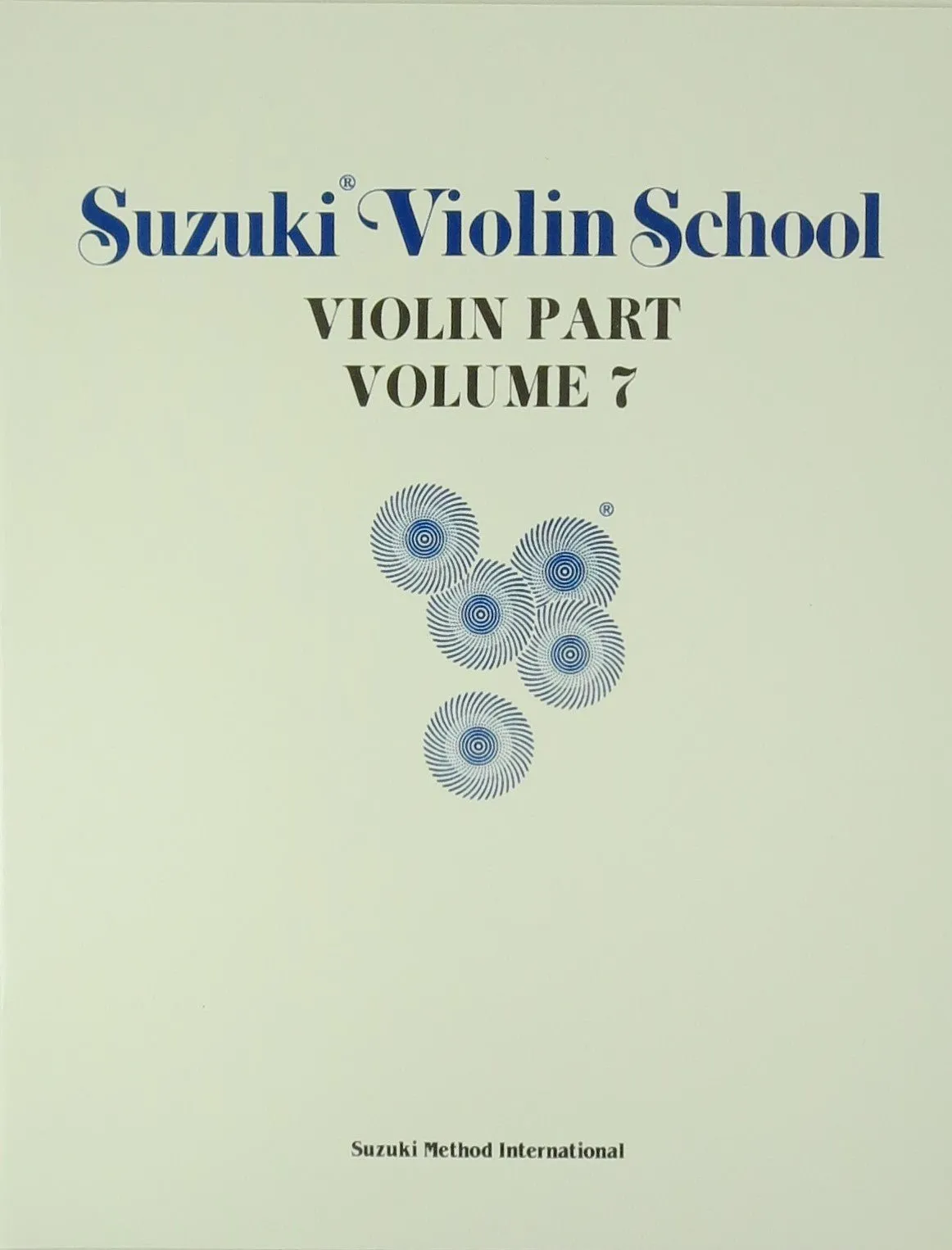 Suzuki Violin School, Volume 7 - Discontinued