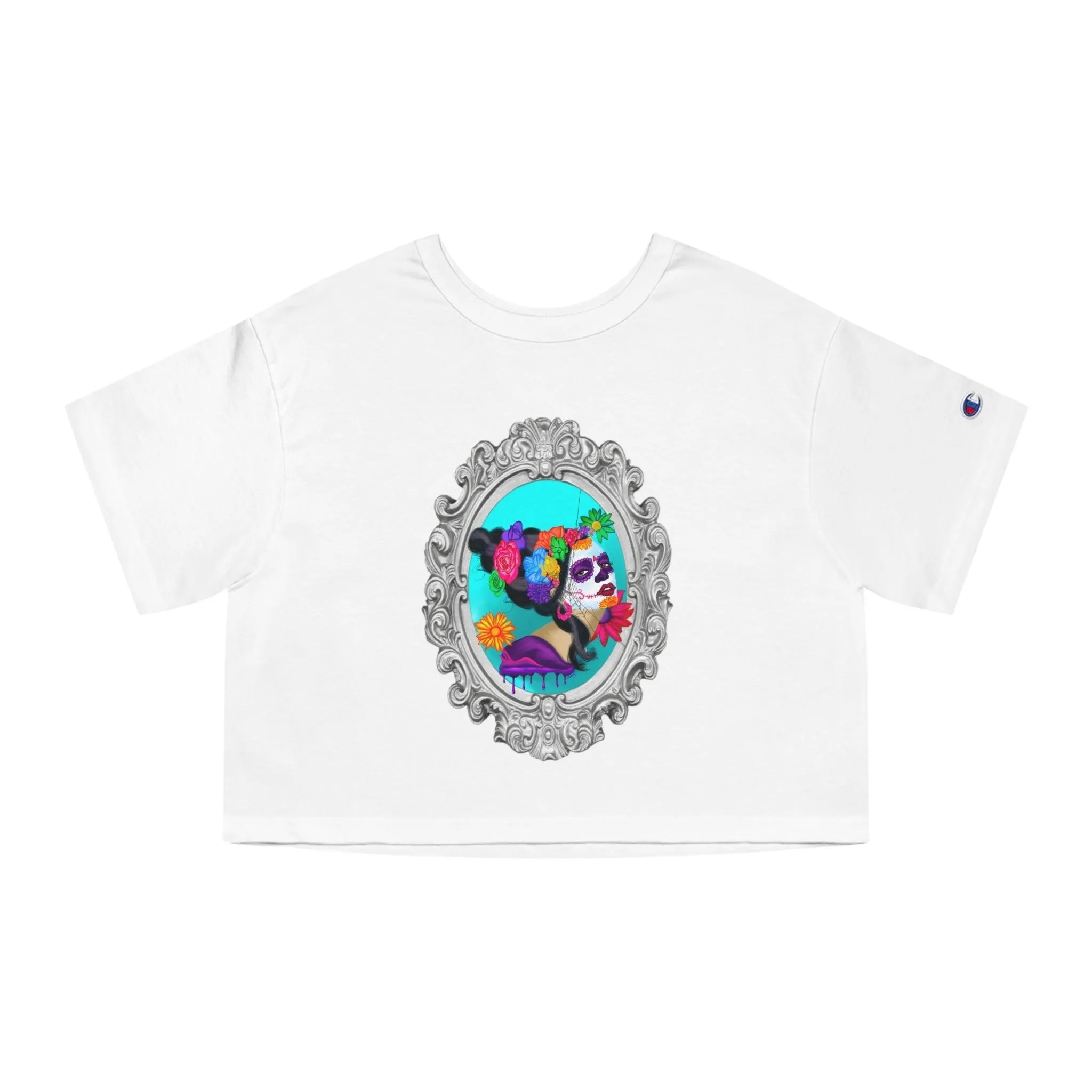 Sweet Sorrow Champion Women's Heritage Cropped T-Shirt