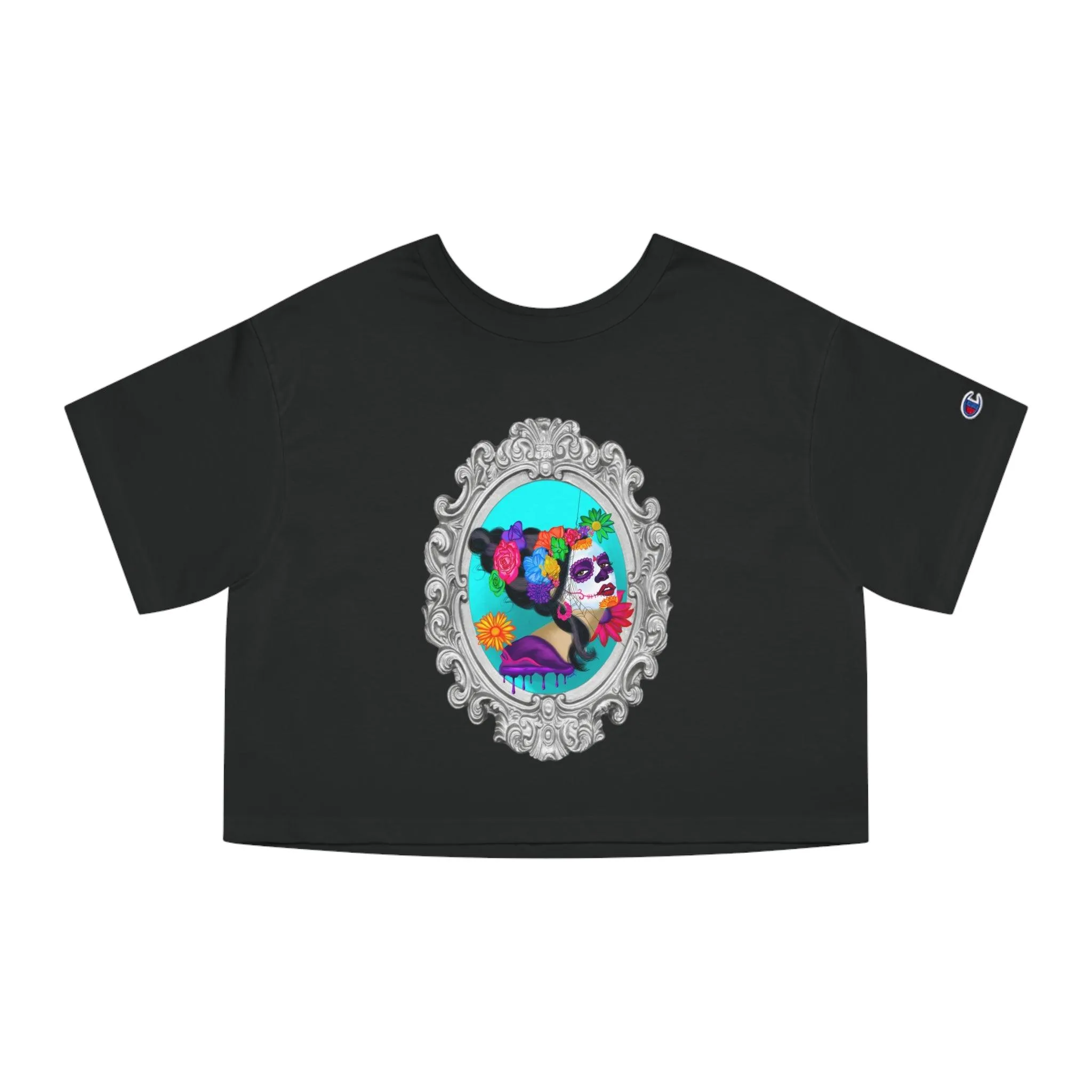 Sweet Sorrow Champion Women's Heritage Cropped T-Shirt