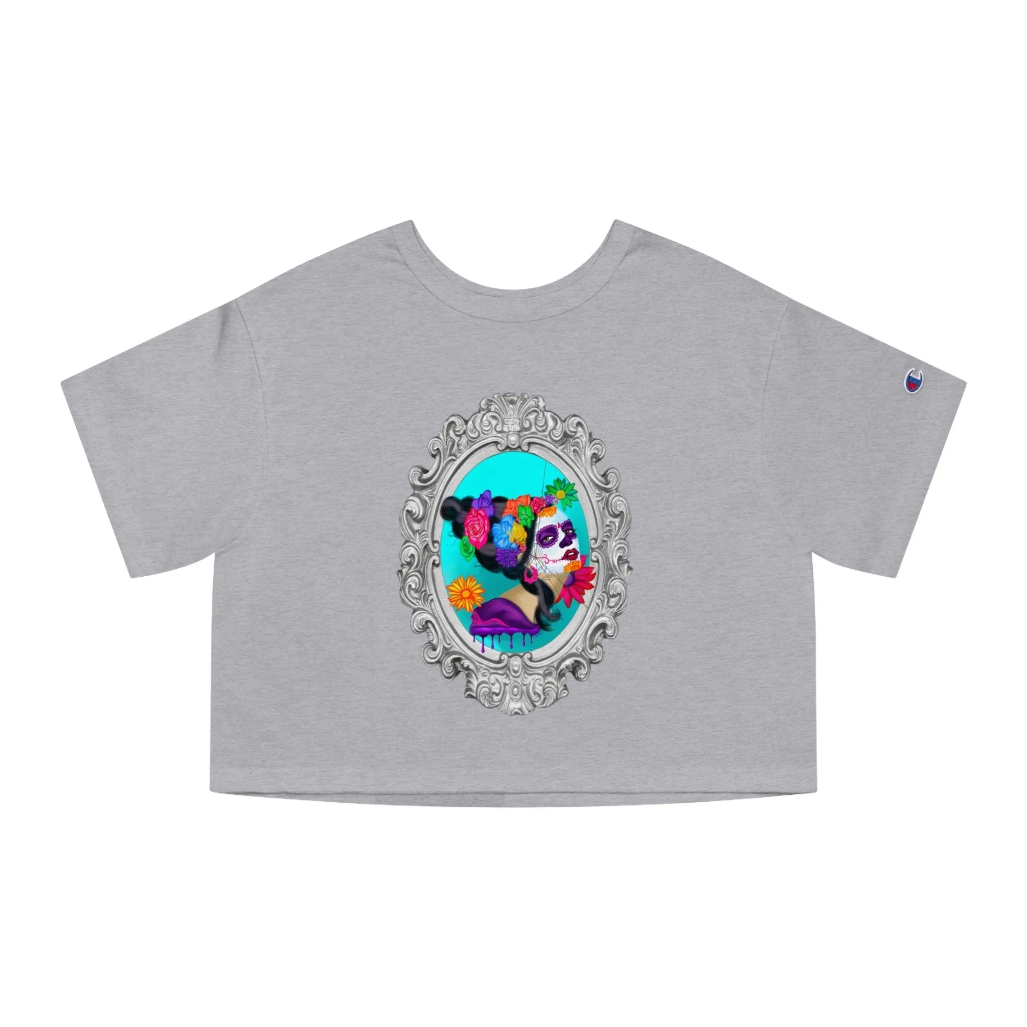 Sweet Sorrow Champion Women's Heritage Cropped T-Shirt